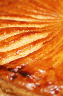 Traditionnelle Galette des rois à la frangipane