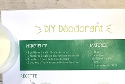 DIY : DÉODORANT